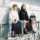 Bluboon Gils Bookbags Middle School Backpack Schoolbag for Teens Girls High School(Cow Print 3 in 1)