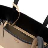 Lacoste Women's Anna Large Reversible Tote Bag, Tuareg/Grey Chinecalla, One Size