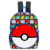 Pokemon Backpack for Boys and Girls - Bundle with 16” School Bag Plus Water Bottle, Stickers, More | Pokemon School Supplies for Kids