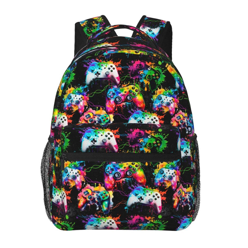 VTHXLOI Video Game backpack Backpack for Boys Kids School Backpack Laptop Backpack Travel Hiking Camping Work Computer Back Packs School Gifts