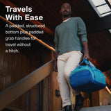 Osprey Daylite 60L Duffel Backpack - Convertible Everyday Duffel Bag for Gym, Commute, and Travel, Black