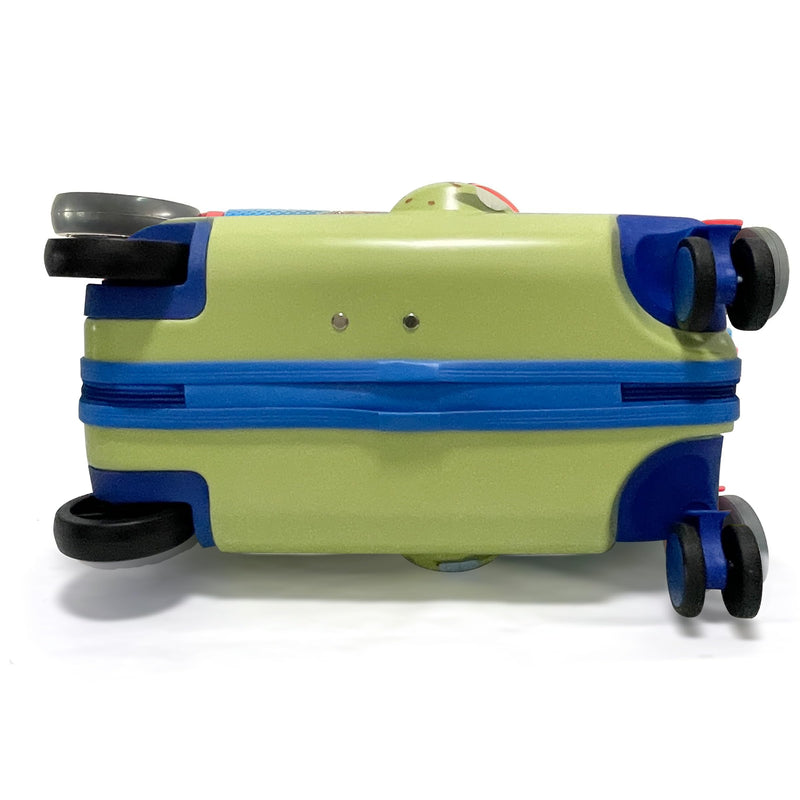 Fast Forward 18" Bluey Kids Ride On Luggage-HardShell Rolling Travel Suitcase-Lightweight Ride On Suitcase For Kids