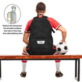Goloni Basketball Bag,Large Sports Bag with with Separate Ball & Shoe Compartments,Gym Bag for Basketball,Soccer,Volleyball