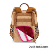 Montana West Wrangler Aztec Diaper Bag Backpack Western Backpacks for Moms Baby Essentials Bag with Twist-Lock Closure, Insulated Pockets, Portable Changing Pad, Stroller Straps, Pacifier Case