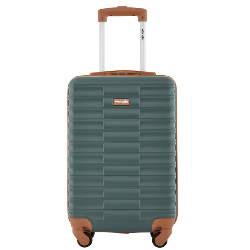 Wrangler 22" Outrider Hardside Carry-On Luggage, Dark Forest