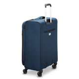 DELSEY PARIS Sky Max 2.0 Softside Expandable Luggage with Spinner Wheels, Blue, 2-Piece Set (21/24)