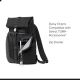 TUMI - Alpha Bravo Logistics Backpack - Front-Flap Design - Everyday Travel and Commute Bag - Fits Up to 15" Laptop - 17.0" X 13.0" X 6.75" - Black