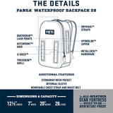 YETI Panga Series Airtight, Waterproof, Submersible Bags, Panga 28, Black