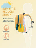 MOUNTAINTOP Kids Toddler Backpack 1-3，Small Kindergarten Backpack with Leash for Girls,Boys & Preschool Yellow