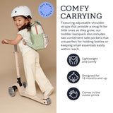 Itzy Ritzy Toddler Backpack - Daycare Bag - Features Adjustable Shoulder Straps, 2 Side Pockets & Spacious Interior with Wipeable Fabric Lining & Name Label, Checkerboard Backpack