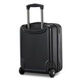American Tourister Fathead Underseater Carry-On Luggage - Airline Approved - Customize with Favorite Sports or Character Decal - Durable ABS Hardshell - RightHeight™ Adjustable Handle - Black