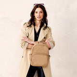 Vera Bradley Women's Performance Twill Small Banbury Backpack, Tiger's Eye, One Size