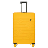Bric's B|Y Ulisse Expandable Spinner Suitcase, Lightweight Polypropylene Hard Shell Luggage with 360° Rubber-Coated Double Wheels, TSA-Approved Lock and Organized Interior - 30 Inch, Mango