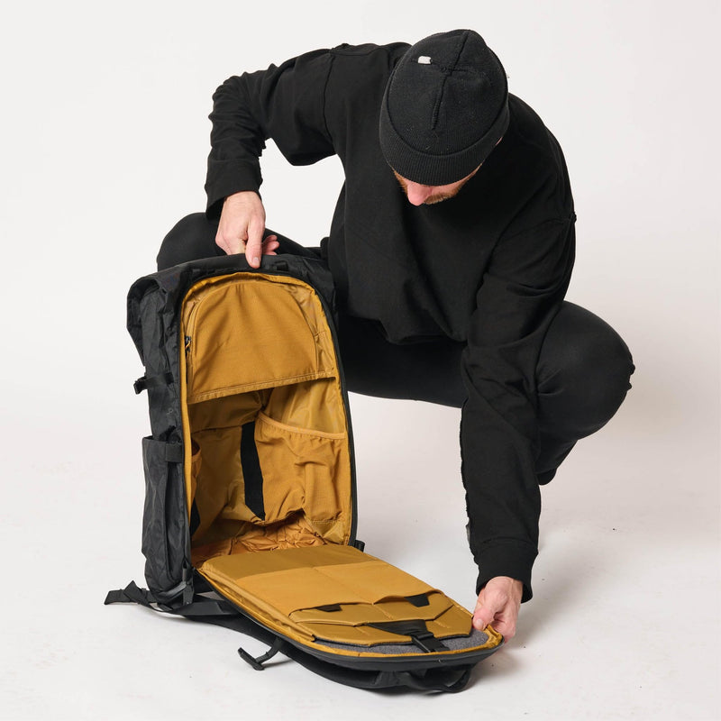 BOUNDARY X-PAC 22L Men's Women's Boundary Backpack Rucksack ERRANT PACK, Black