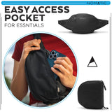 NOMATIC Navigator Collapsible Sling 3L - Crossbody Bag Sling Backpack - Light Collapsible Hiking Daypack Sling for Travel