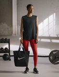 Nike Women's Gym Tote (28L), Black/Black/White, MISC