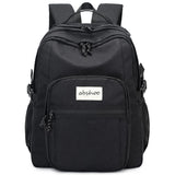 abshoo Classical Laptop Travel Backpack for Women Men College School Bookbag With USB Charging Port (Black)