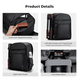 K&F CONCEPT Camera Bag Backpack, Professional DSLR/SLR/Mirrorless Camera Backpack, Photography Camera Case with Tripod Holder & Rain Cover Compatible with Canon/Sony/Nikon/FUJIFILM