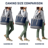 YETI Camino 35 Carryall with Internal Dividers, All-Purpose Utility, Boat and Beach Tote Bag, Durable, Waterproof, Rescue Red