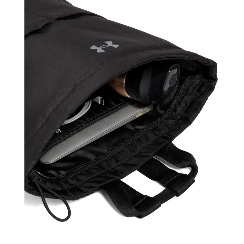 Under Armour Womens Studio Lite Backpack, (001) Black / / Castlerock, One Size Fits Most