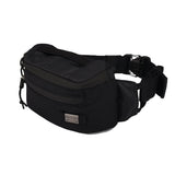 Eddie Bauer 3L Skylar Crossbody Waist Pack with Versatile Pockets and Adjustable Belt - Black
