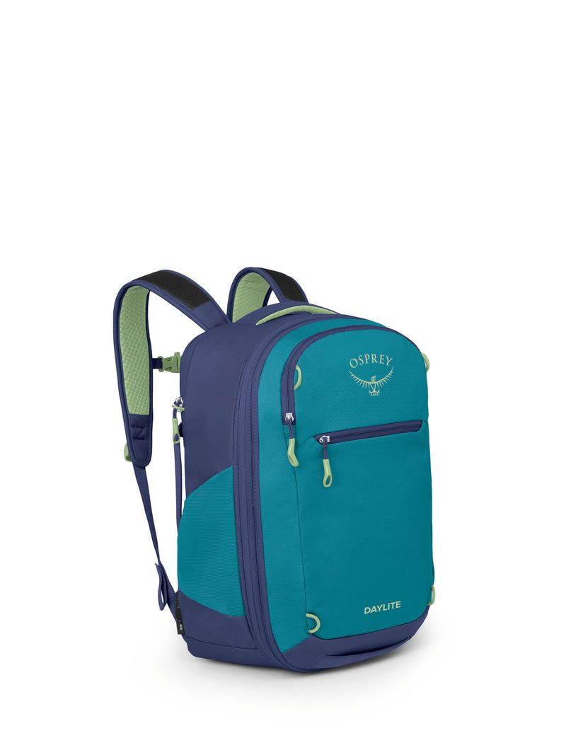 Osprey Daylite Expandable 26+6 Travel Pack, Blue Spikemoss/Alkaline - backpacks4less.com