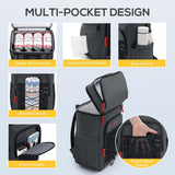 TOURIT Insulated Backpack Cooler with 2 Compartments, 30 Can Capacity, Leakproof Waterproof Thermal Bag for Beach Camping Travel
