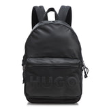 HUGO, Shade Logo Backpack, black gloss, PCE.
