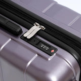 Quatish Carry On Luggage 22x14x9 Airline Approved with Spinner Wheels, 22 inch Expandable Hard Shell Suitcase with TSA Lock, Smooth Rolling Wheel for Lightweight Travel for Men Women, Purple