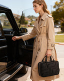 HOTOR Hanging Toiletry Bag - Spacious Travel Toiletry Bag for Women & Men, Multi-Pocket Makeup Organizer, Travel & Cruise Essentials for Business Trip, Gym, Black, 11.0" x 8.7" x 3.9"