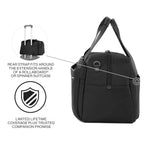 Travelpro Versapack + Lightweight Underseat Travel Tote Bag — Black