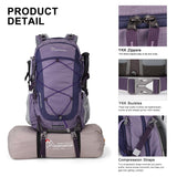MOUNTAINTOP 40L Hiking Backpack,Lightweight Travel Backpack for Men Women Outdoor Backpacking, Camping