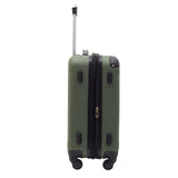 Travelers Club Chicago Hardside Expandable Spinner Luggage, Thyme Green, 22" Carry-On