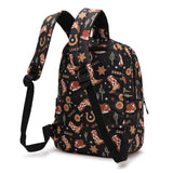 Montana West x Wrangler Western Backpack for Women Aztec Backpack Purse Lightweight Womens Travel Bag