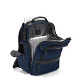 TUMI - Alpha Brief Pack - Men's and Women's Work and Travel Laptop Backpack with Padded Adjustable Strap - Fits Up to 15" Screen - Navy