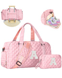 Elilier Easter Gifts for Women Girls, Travel Duffle Bag: Personalized Weekender Dance Cheer bag Sports for Girl, Gymnastics Bags, Birthday Gifts for Women Girls Kids Teens