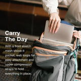 Osprey Flare Commuter Laptop Backpack, Kazuma Print/Toffee Orange