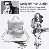 Pahajim Women's Fashion Travel Backpack Mini Purses Bag Cute Rucksack Multipurpose Shoulder Bag (black)