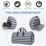 Modoker Suit Luggage Garment Bag with Shoulder Strap, Suit Carry on Bag Hanging Suitcase Black Garment Bags for Men Women Business Travel