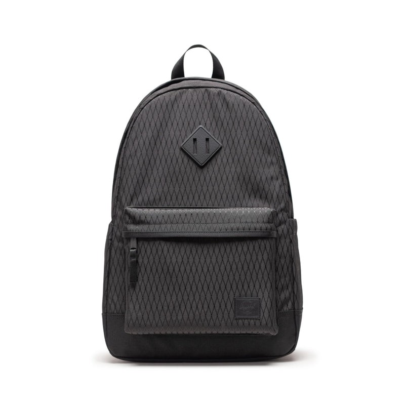 Herschel Supply Co. Herschel Heritage Backpack, Black Diamond/Black, One Size