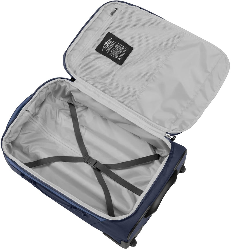 eagle creek Expanse 2-Wheel 21.25" Convertible International Carry-On Luggage – Backpack Straps – Durable, Water-Resistant, Lightweight – Travel-Ready Suitcase – Pilot Blue