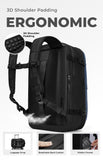 AirVault Vacuum Seal Travel Backpack 60L with Expandable HyperSeal Air Compression Vacuum System Water Resistant TSA Lock (Vacuum Pump Included, Blue, 60L)