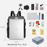 MKP COLLECTION Women Fashion Backpack Purse Convertible Large Rucksack Versatile Travel Shoulder Bags Handbag Set with Tassel