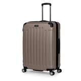 Kenneth Cole REACTION Renegade Luggage Expandable 8-Wheel Spinner Lightweight Hardside Suitcase, Champagne, 28-Inch Checked