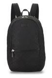Gucci, Pre-Loved GG Nylon Slim Backpack, Black