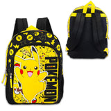 Nintendo Pokemon Backpack for Boys 8-12 - Bundle with 16" Pikachu Backpack, Pokemon Card Binder, Water Bottle, Stickers, More | Pokemon Backpack for School Set