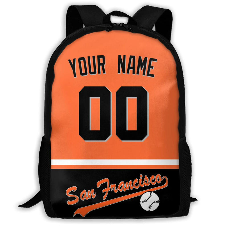 ANTKING San_Francisco Backpack High capacity Custom Any Name and Any Number Gifts for Kids Men Fans