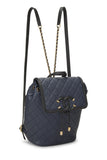 Chanel, Pre-Loved Caviar ; Filigree Backpack, Navy