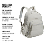 adidas Weekender Backpack – Compact Lightweight Everyday Bag, 19L