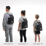 adidas Stadium Sackpack – Drawstring Backpack for Sports, Small Gym Bag, 13L